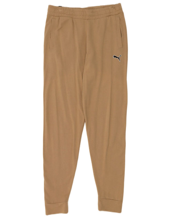 Puma Womens Tracksuit Trousers Joggers UK 14 Medium  Beige