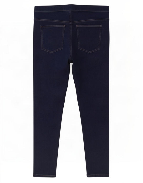 Marks & Spencer Womens Crop Jegging Jeans UK 20 2XL W38 L25 Navy Blue