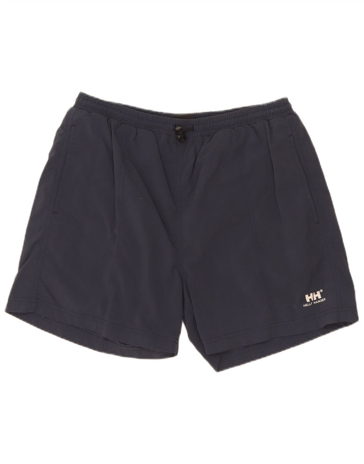 Helly Hansen Mens Swimming Shorts Medium Navy Blue Nylon