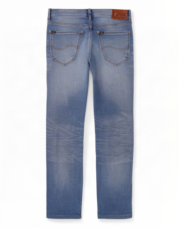 Lee Mens Daren Slim Jeans W31 L29 Blue Cotton