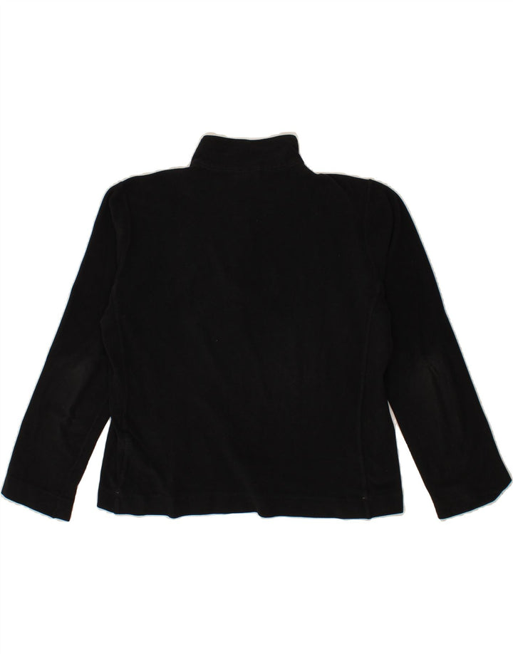 CHAMPION Womens Fleece Jumper UK 18 XL Black Polyester Vintage Champion and Second-Hand Champion from Messina Hembry 