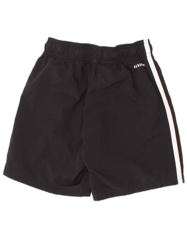 Adidas Boys Aeroready Sport Shorts 7-8 Years Black Polyester