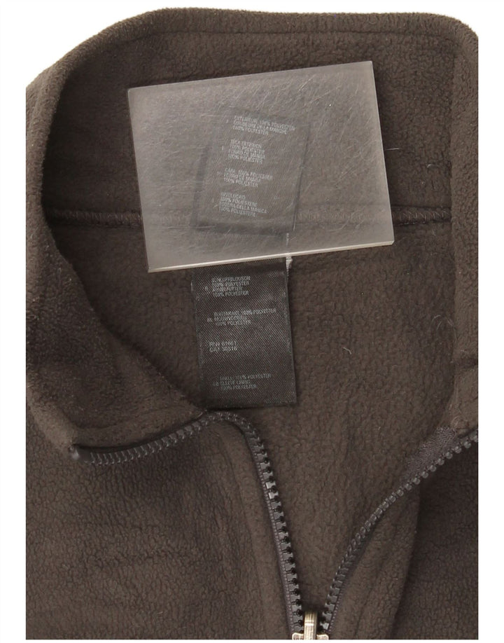 The North Face Boys Fleece Jacket 9-10 Years Medium  Grey Polyester