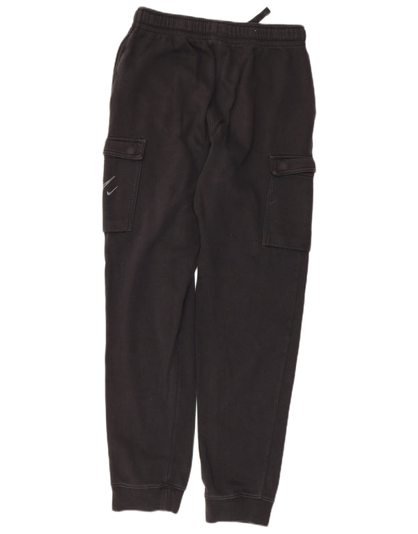 Nike Boys Cargo Tracksuit Trousers Joggers 13-14 Years XL  Black Cotton