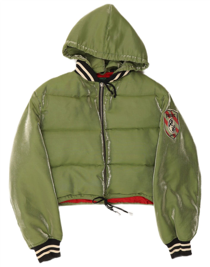 Junior Gaultier Womens Junior IT 42 Medium Green Polyester