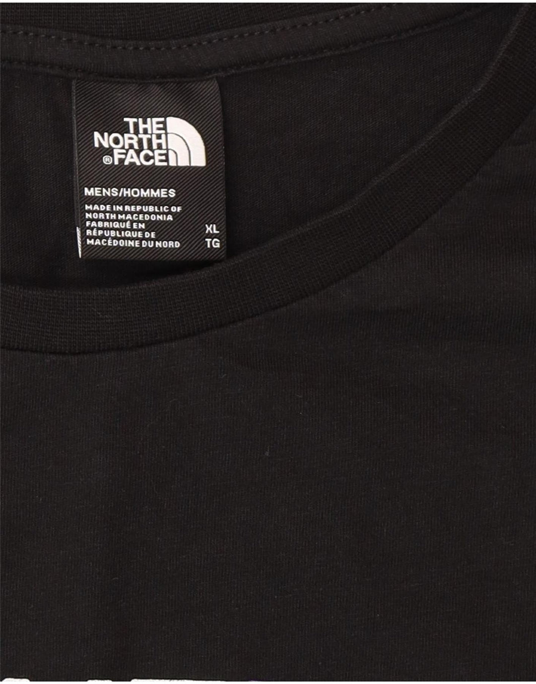 The North Face Mens Graphic T-Shirt Top XL Black