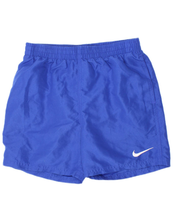 Nike Boys Sport Shorts 12-13 Years Large Blue Polyester