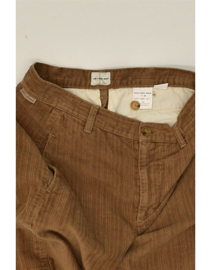 CALVIN KLEIN JEANS Mens Straight Corduroy Trousers W29 L33  Brown Cotton | Vintage Calvin Klein Jeans | Thrift | Second-Hand Calvin Klein Jeans | Used Clothing | Messina Hembry 