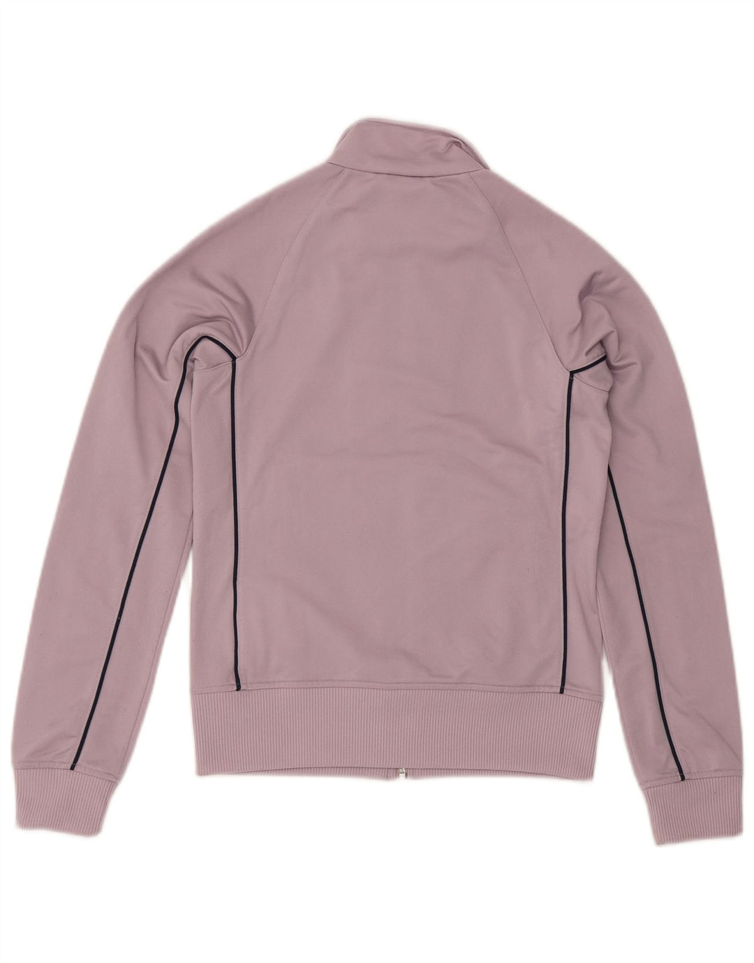 Adidas Womens Tracksuit Top Jacket UK 10 Small Purple Polyester