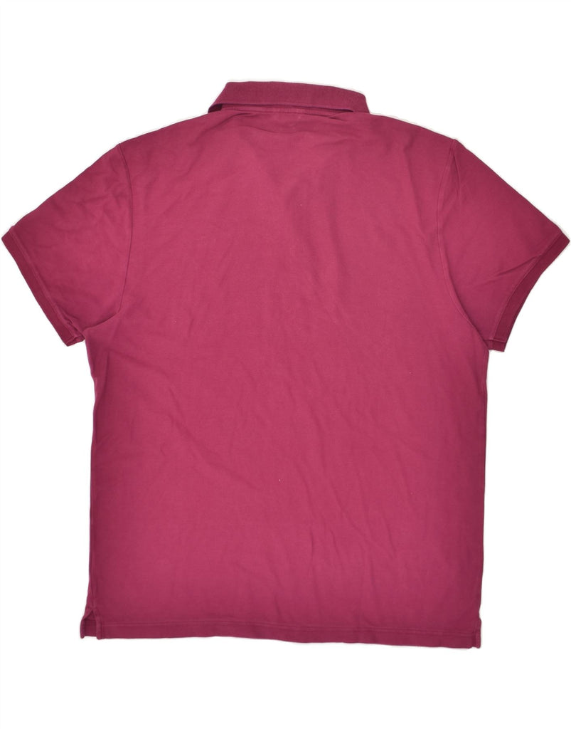 CALVIN KLEIN Mens Polo Shirt Large Pink Cotton | Vintage Calvin Klein | Thrift | Second-Hand Calvin Klein | Used Clothing | Messina Hembry 