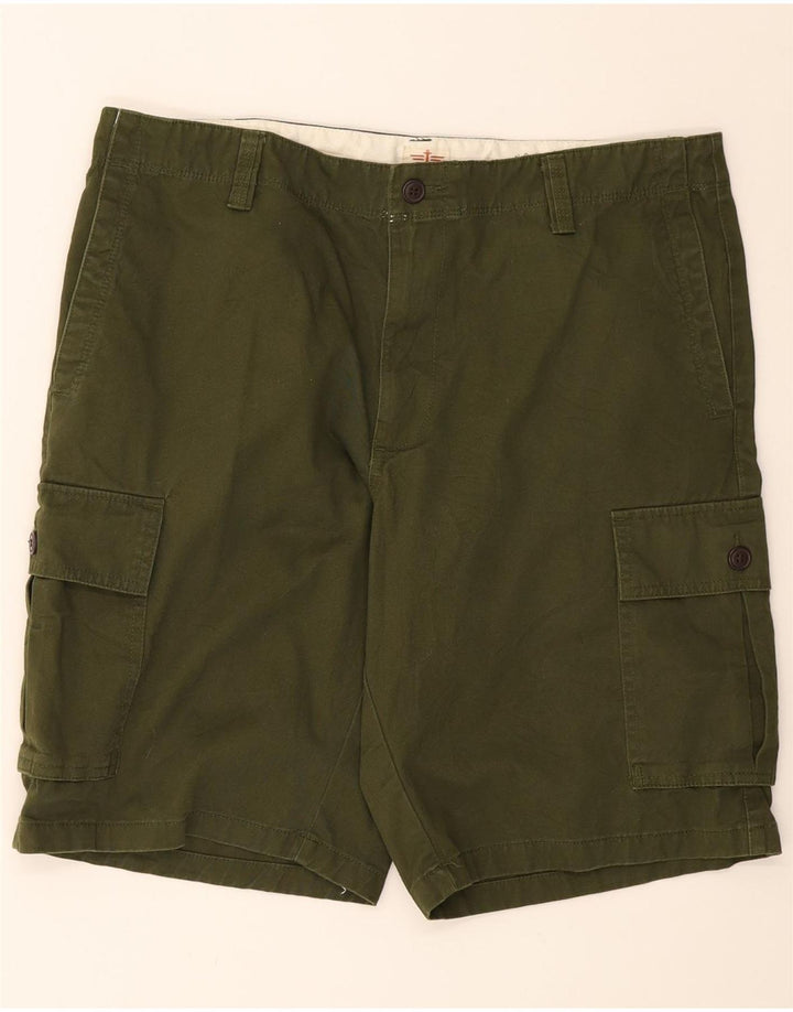 DOCKERS Mens Cargo Shorts W36 Large Green Cotton Vintage Dockers and Second-Hand Dockers from Messina Hembry 
