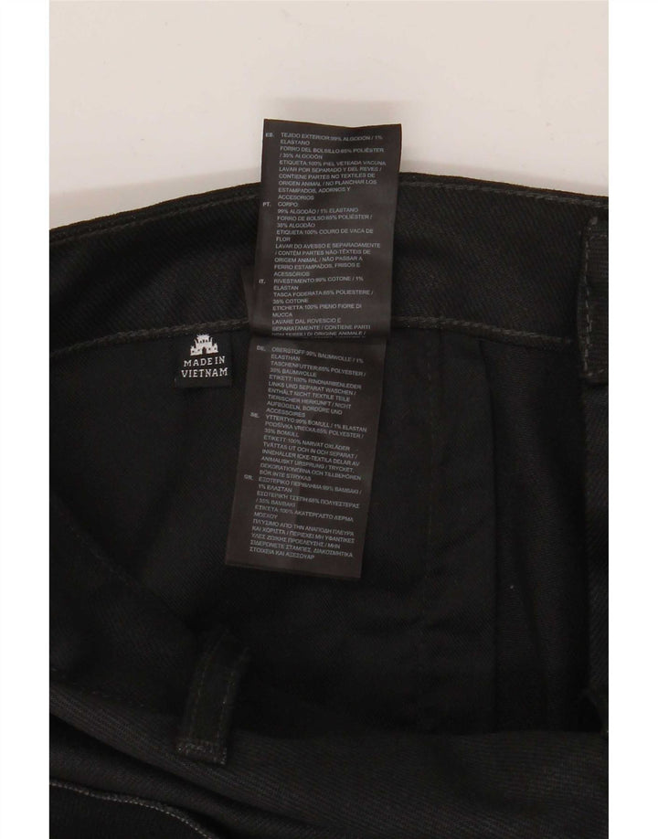 G-Star Mens Cargo Tapered Jeans W36 L28 Black Cotton