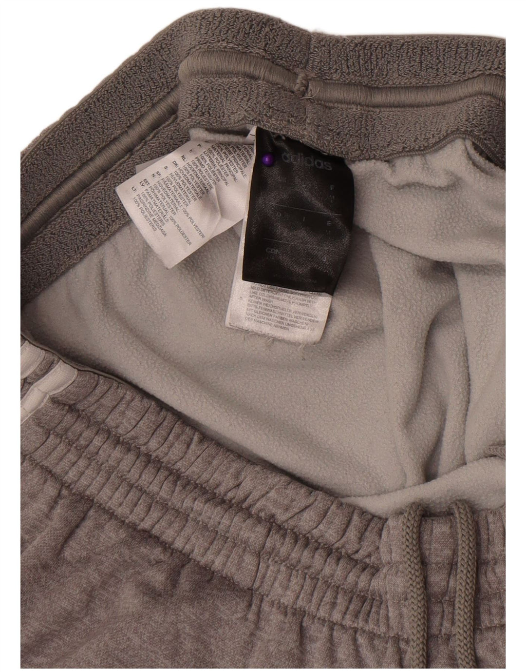 Adidas Mens Climawarm Tracksuit Trousers Joggers Medium  Grey Polyester