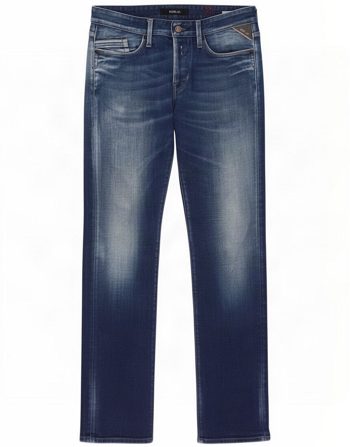 Replay Mens Waitom Slim Jeans W31 L31 Blue