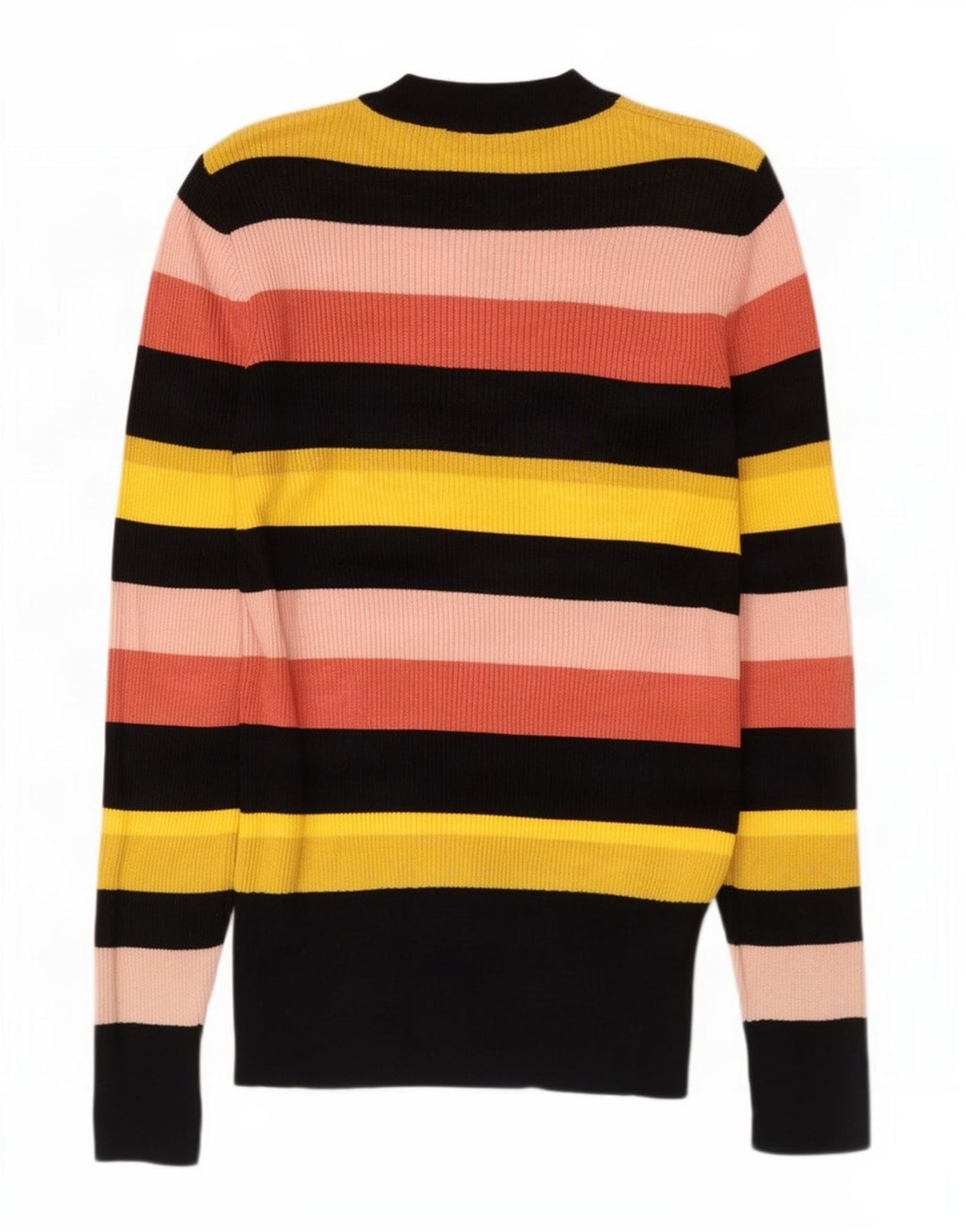 Marks & Spencer Womens Crew Neck Jumper Sweater UK 14 Large Multicoloured