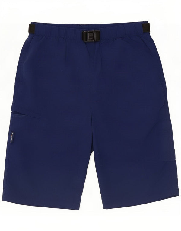 Canadian Boys Cargo Shorts 11-12 Years W28 Blue