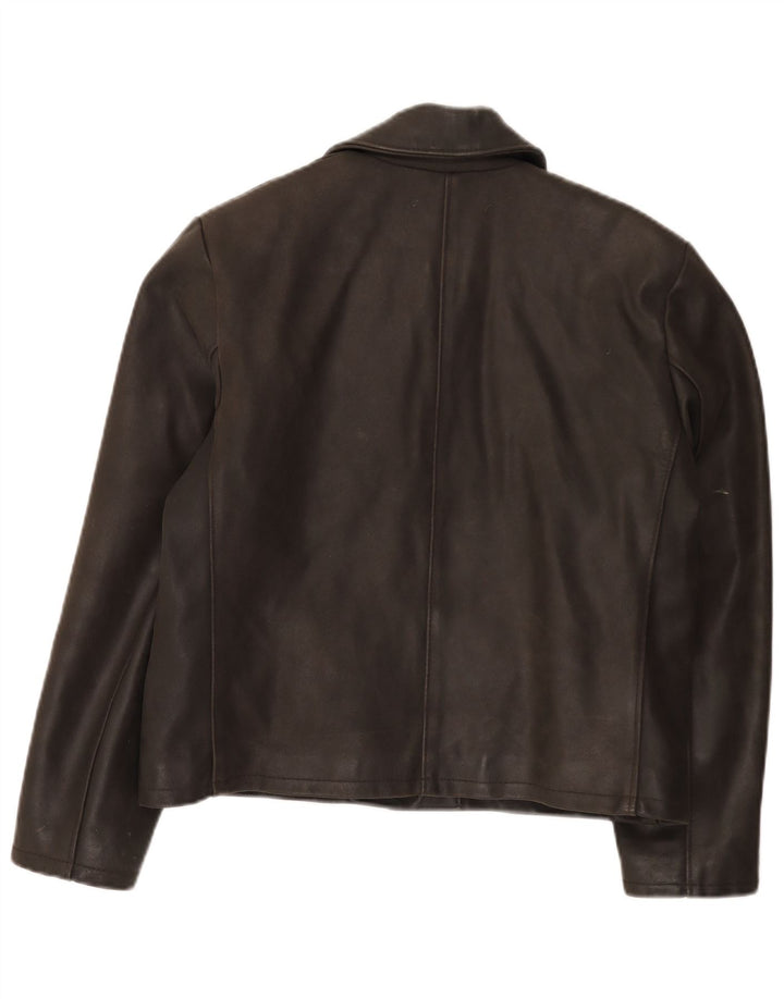 Legendary Jacket 1957 Womens Leather Jacket UK 16 Large Brown