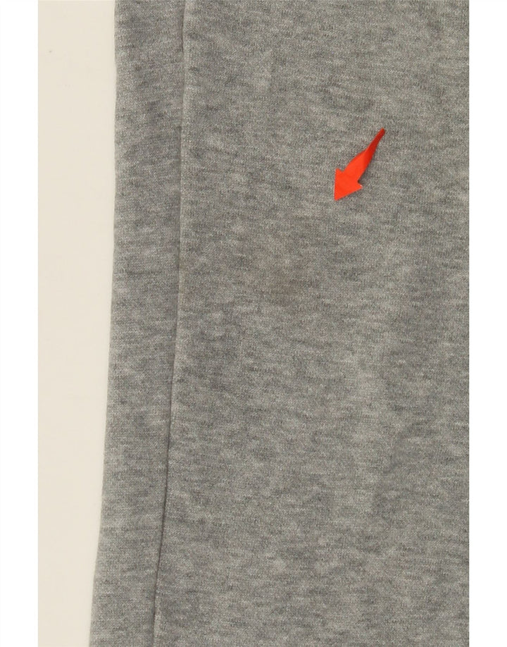 PUMA Mens Graphic Tracksuit Trousers Joggers Small  Grey Cotton