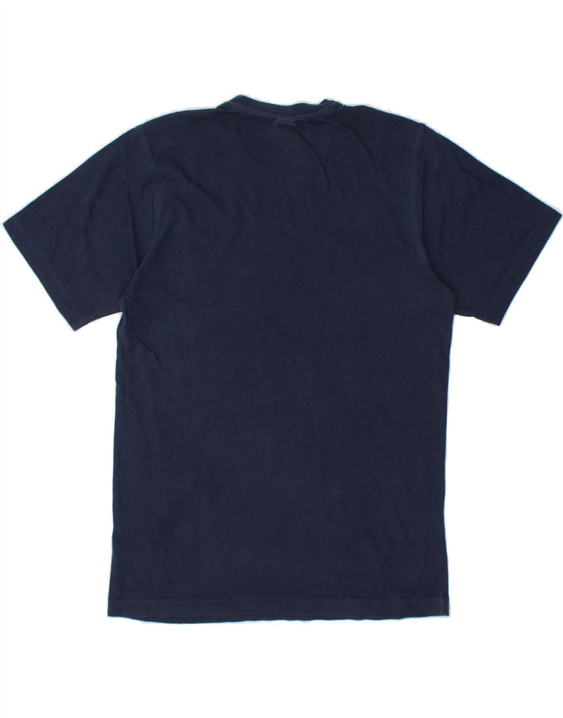 REEBOK Mens T-Shirt Top Small Navy Blue Cotton | Vintage Reebok | Thrift | Second-Hand Reebok | Used Clothing | Messina Hembry 