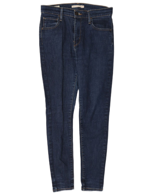 Levi's Womens 720 High Rise Super Skinny Jeans W28 L28 Blue Cotton