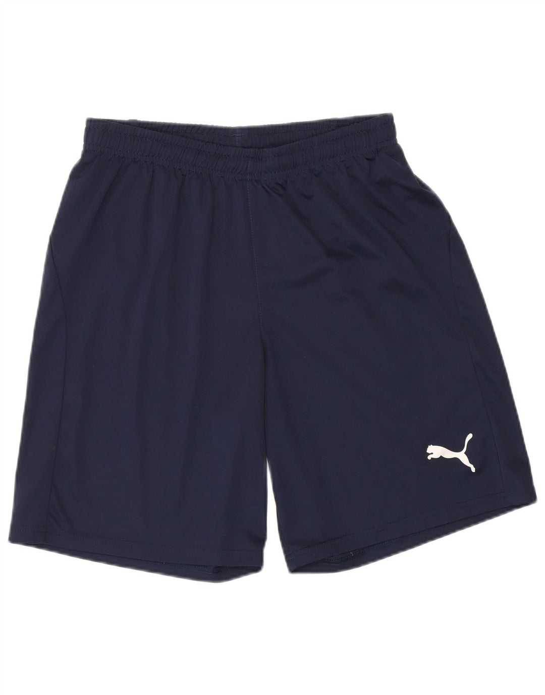 Puma Mens Sport Shorts Medium Navy Blue Polyester
