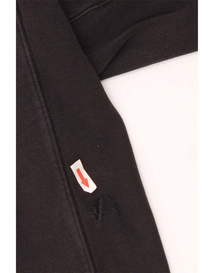 Champion Mens Sweatshirt Jumper Medium Black Cotton
