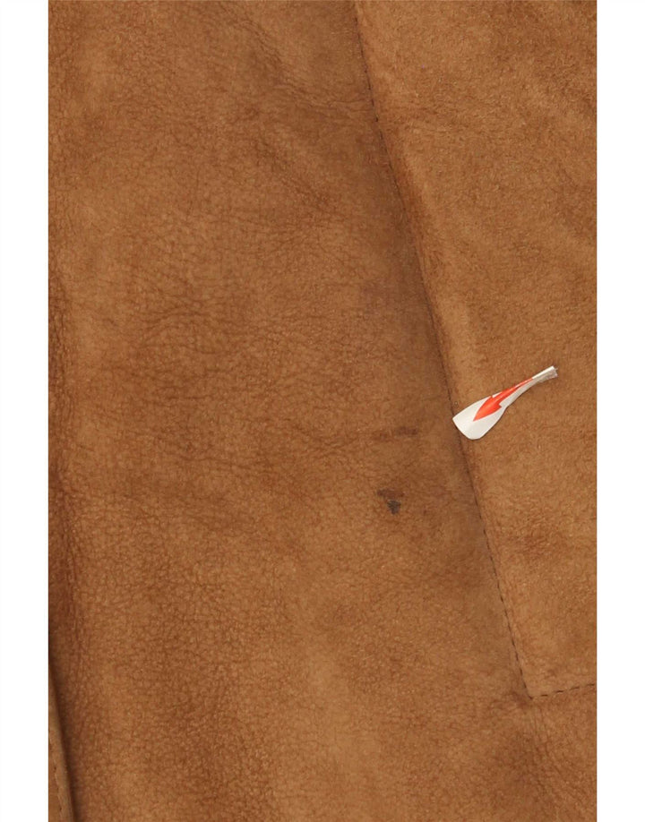 Everest Womens Shearling Coat IT 50 XL Beige