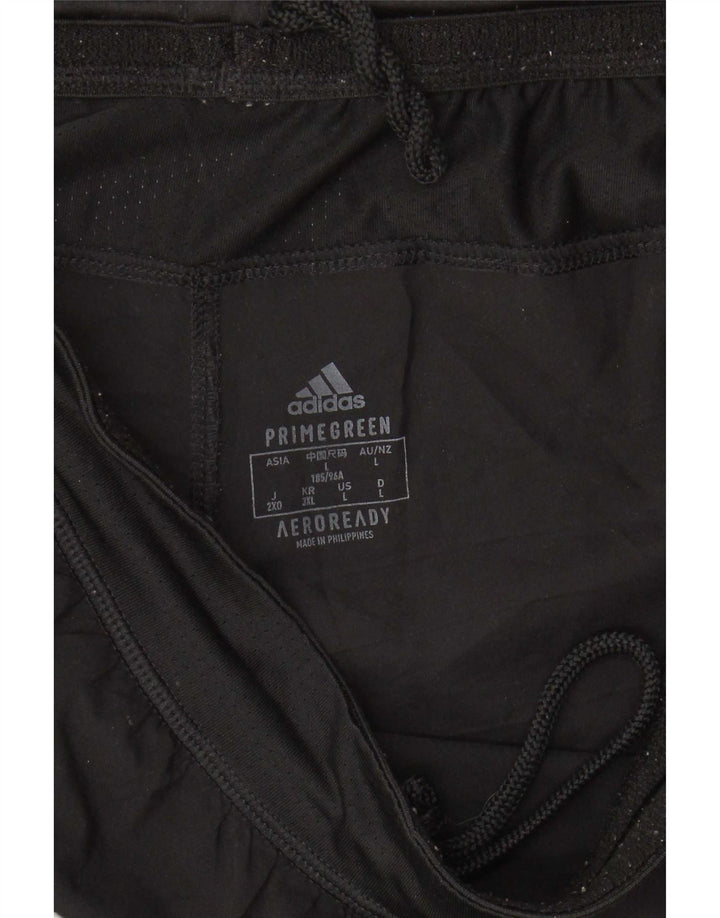 Adidas Mens Aeroready Sport Shorts Large Black Polyester