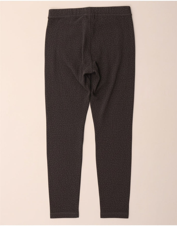 CHAMPION Womens Graphic Leggings UK 8 Small Grey