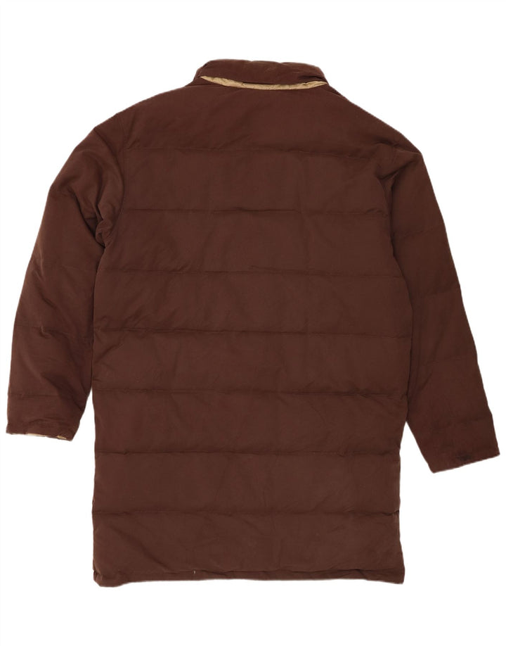 Harmont & Blaine Mens Padded Coat UK 44 2XL Brown Polyester