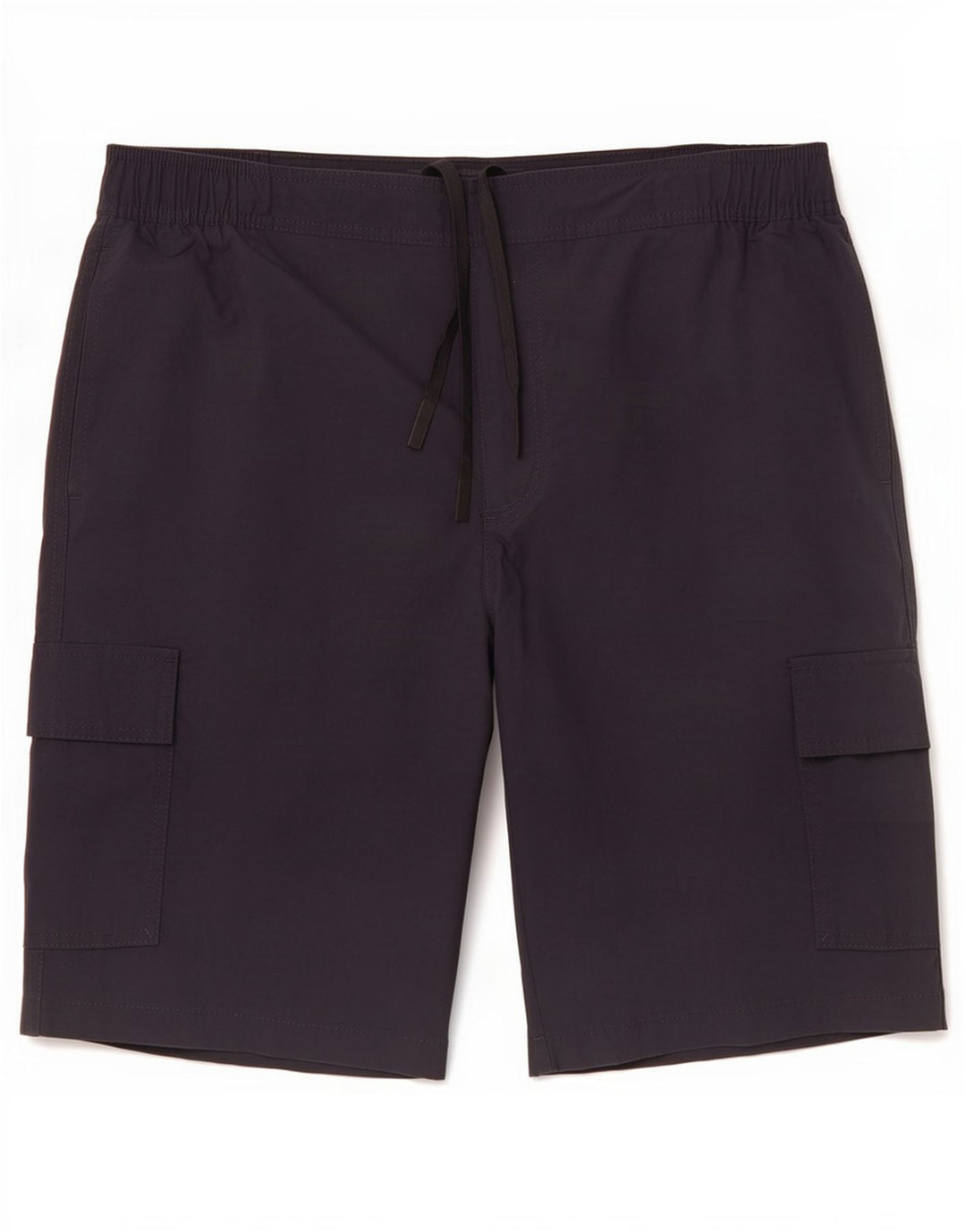 Marks & Spencer Mens Cargo Shorts Large W34 Black Polyamide