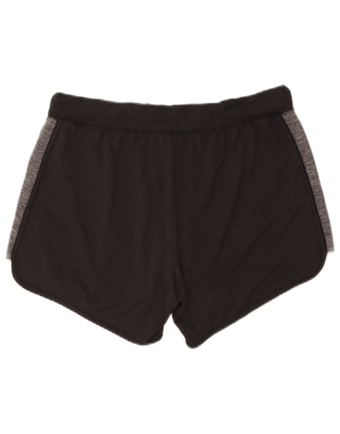 Reebok Womens Sport Shorts UK 12 Medium  Grey Colourblock Polyester