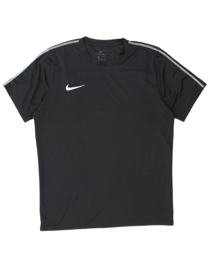 Nike Mens Dri Fit T-Shirt Top Large Black
