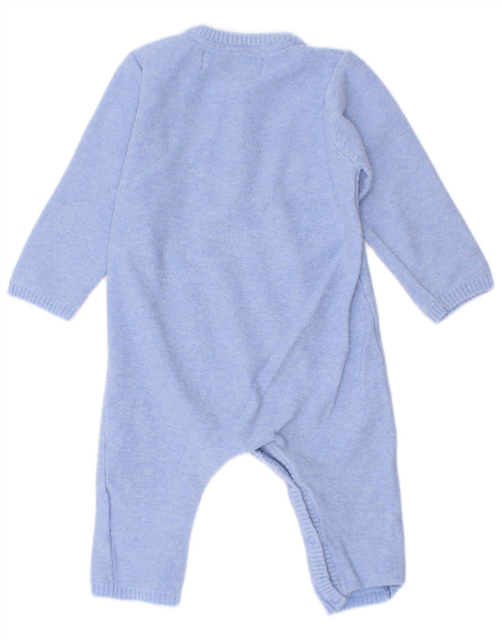 Lyle & Scott Baby Boys Long Sleeve Playsuit 3-6 Months Blue