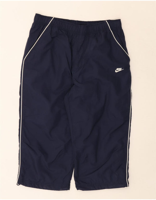 Nike Mens Bermuda Sport Shorts Medium Navy Blue Nylon