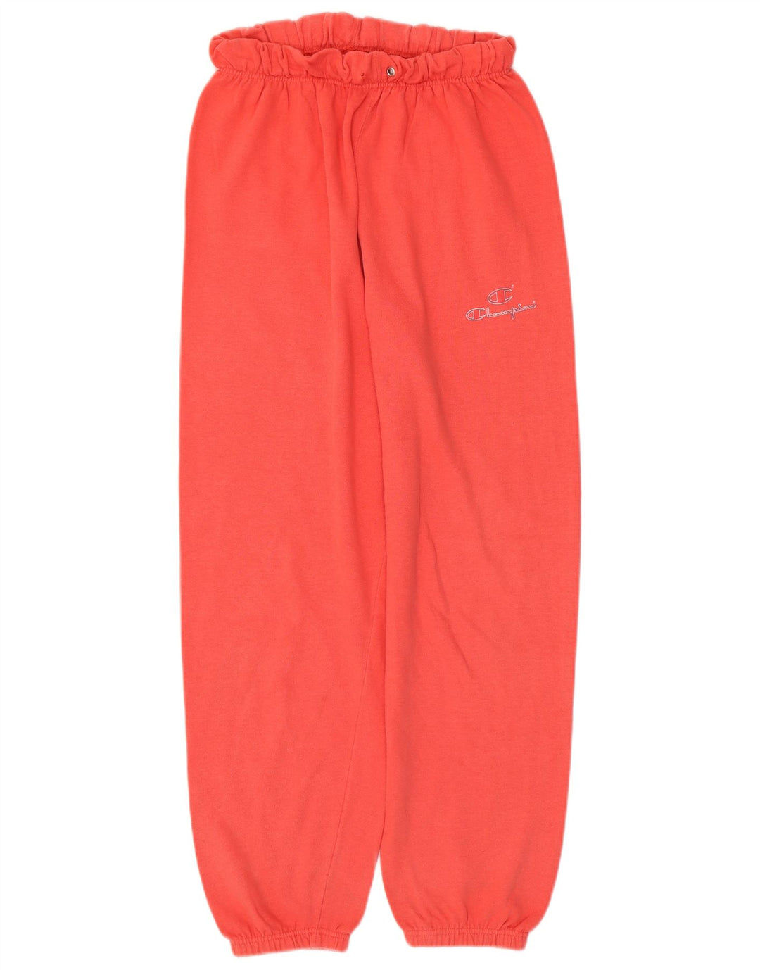 CHAMPION Womens Tracksuit Trousers Joggers UK 14 Medium Red Cotton