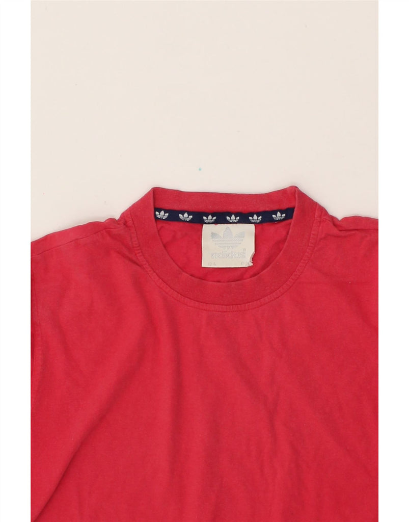 ADIDAS Mens T-Shirt Top Medium Pink Vintage Adidas and Second-Hand Adidas from Messina Hembry 