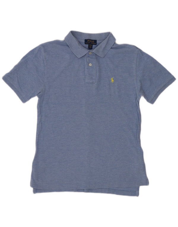 Polo Ralph Lauren Boys Shirt 10-11 Years Medium Blue Cotton
