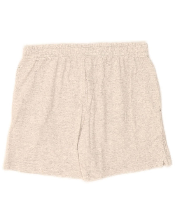 Champion Womens Sport Shorts UK 14 Large Grey Flecked