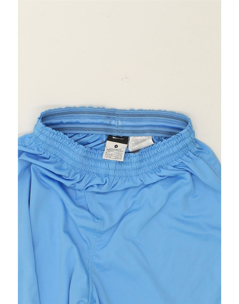NIKE Mens Sport Shorts Small Blue Polyester | Vintage Nike | Thrift | Second-Hand Nike | Used Clothing | Messina Hembry 