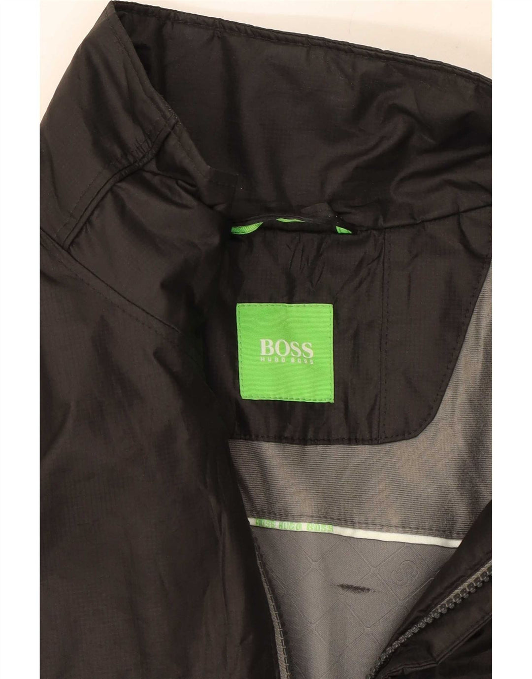 Hugo Boss Mens Bomber Jacket UK 38 Medium Black