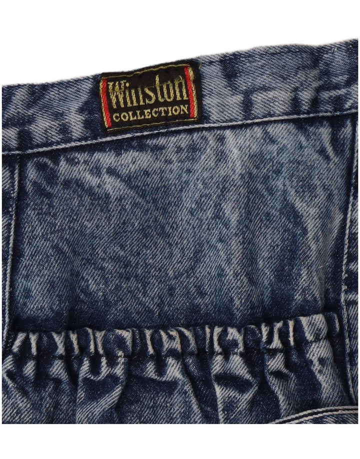 Winston Womens Denim Skirt W36 XL Blue