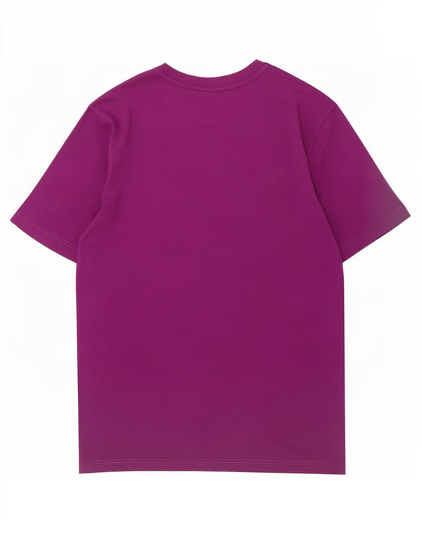 Fila Mens Graphic T-Shirt Top Medium Purple Cotton