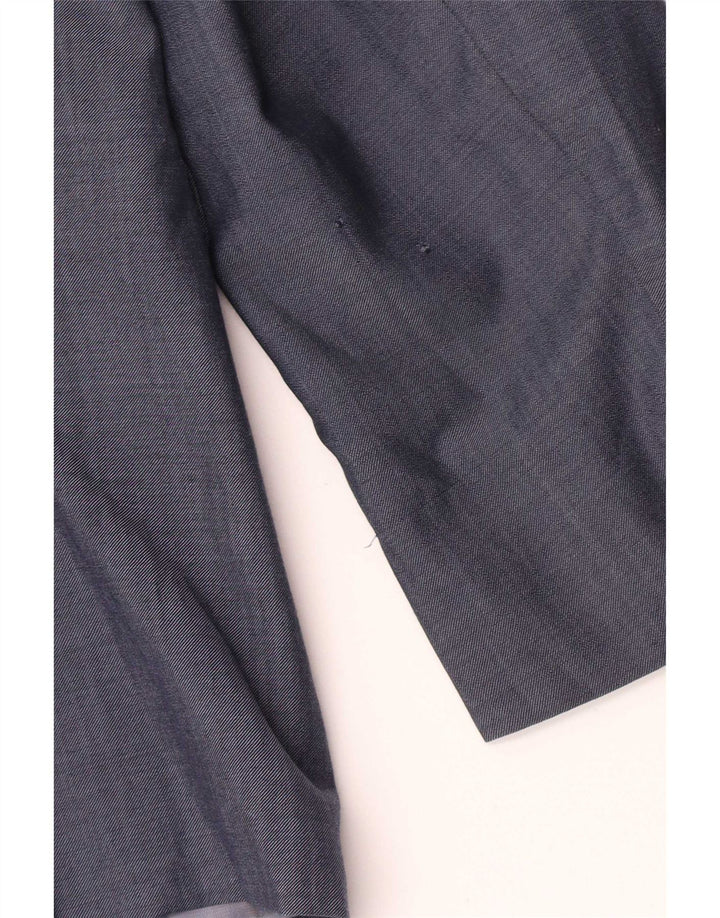 Dkny Mens 2 Button Blazer Jacket UK 42 XL Navy Blue Wool