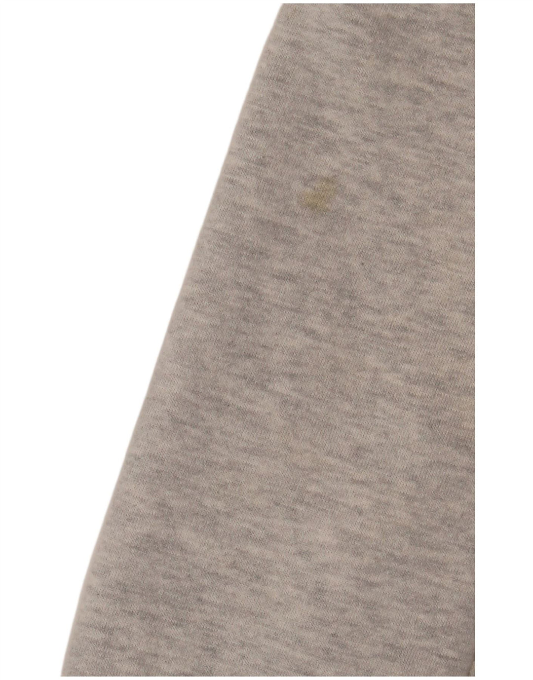 SUPERDRY Mens Graphic Zip Hoodie Sweater Small Grey Flecked Cotton