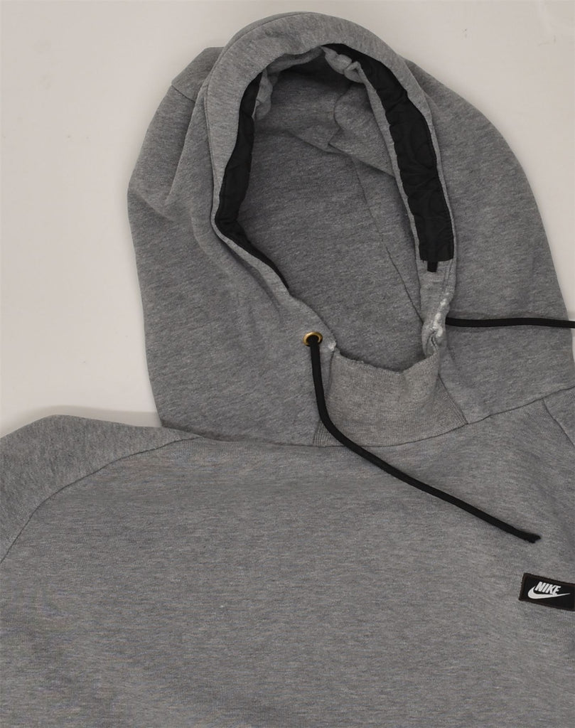 NIKE Mens Hoodie Jumper XL Grey Cotton | Vintage Nike | Thrift | Second-Hand Nike | Used Clothing | Messina Hembry 