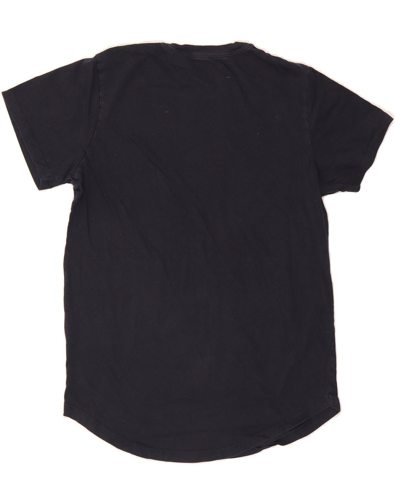 JACK & JONES Mens T-Shirt Top Medium Navy Blue Cotton Vintage Jack & Jones and Second-Hand Jack & Jones from Messina Hembry 