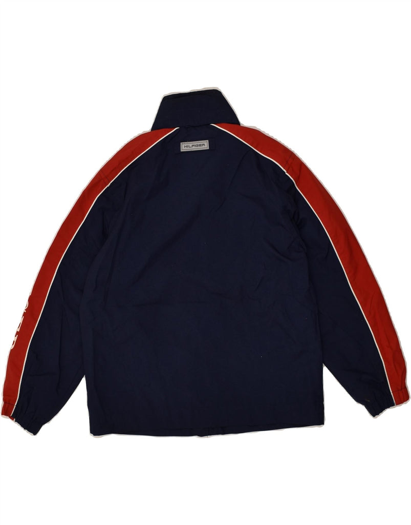 TOMMY HILFIGER Boys Tracksuit Top Jacket 6-7 Years Small  Navy Blue | Vintage Tommy Hilfiger | Thrift | Second-Hand Tommy Hilfiger | Used Clothing | Messina Hembry 