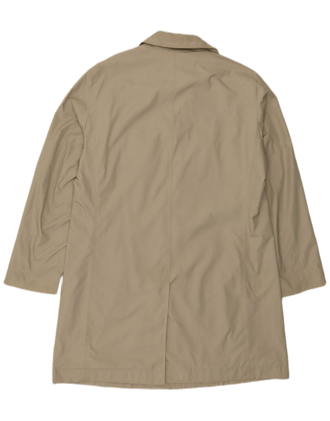 Hugo Boss Mens Trench Coat EU 52 XL Beige Polyamide