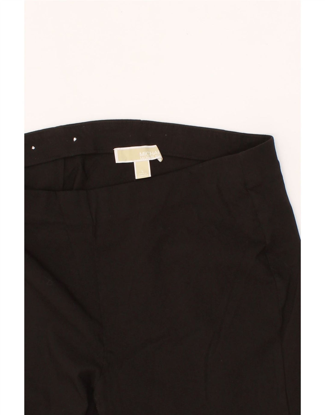 MICHAEL KORS Womens Slim Capri Trousers Large W34 L24 Black Vintage Michael Kors and Second-Hand Michael Kors from Messina Hembry 